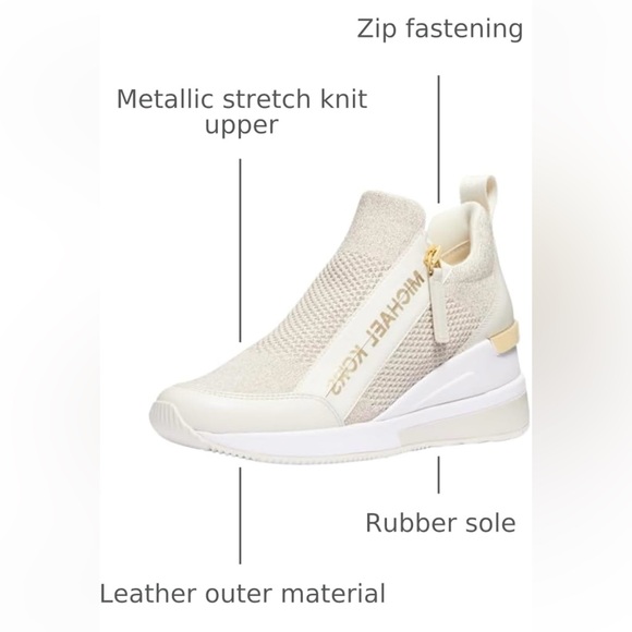 Michael Kors Women's Willis Wedge Trainer New without box . Size 11. R14 - Picture 7 of 8